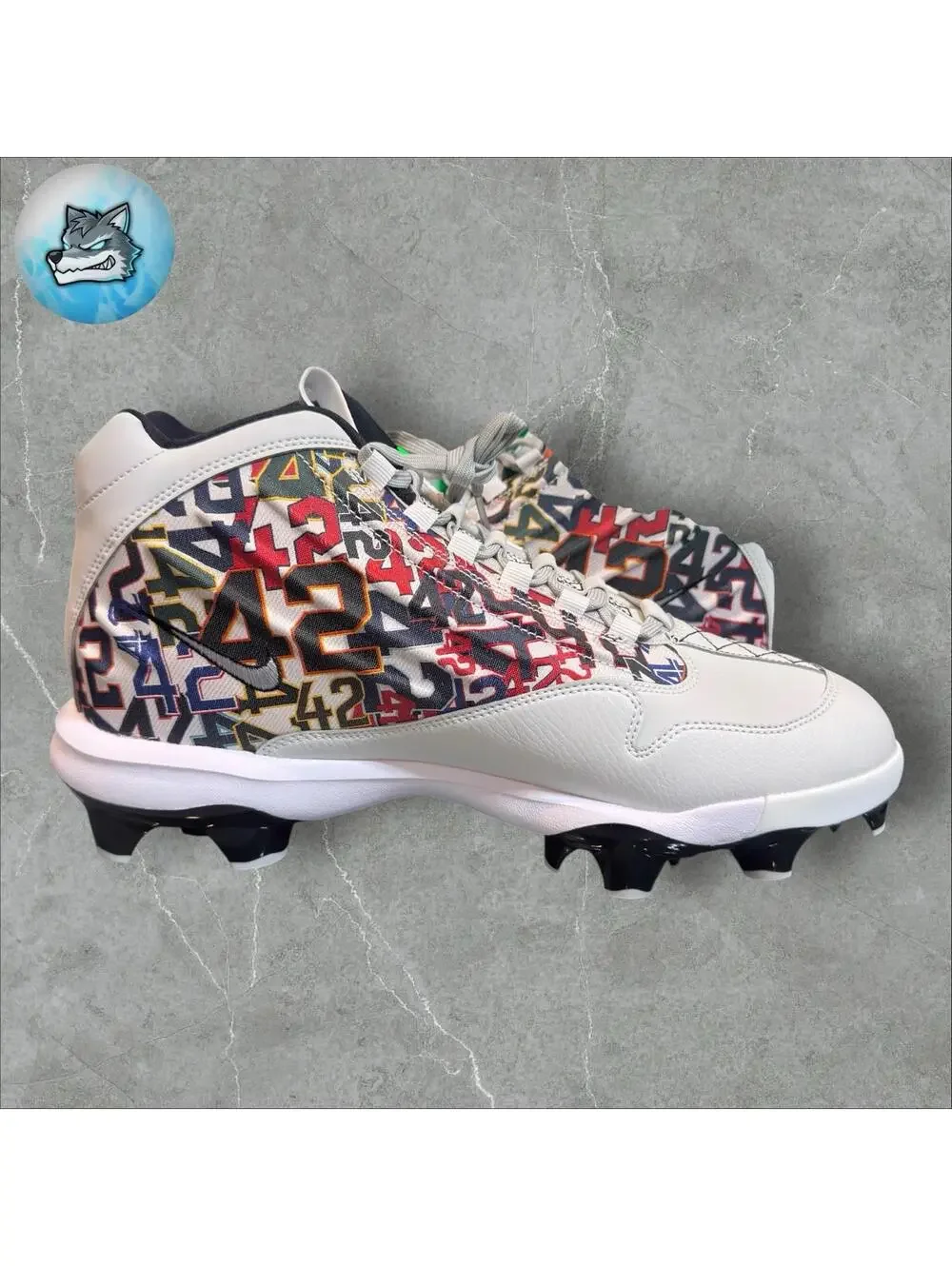 Nike Men's Griffey 2 MCS‎ Baseball Jackie Robinson Day Size 11.5 HJ4509-001